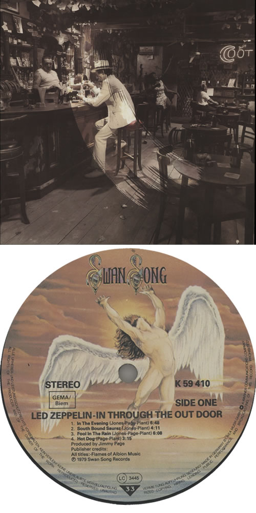 Led Zeppelin In Through The Out Door - 2nd A - Complete